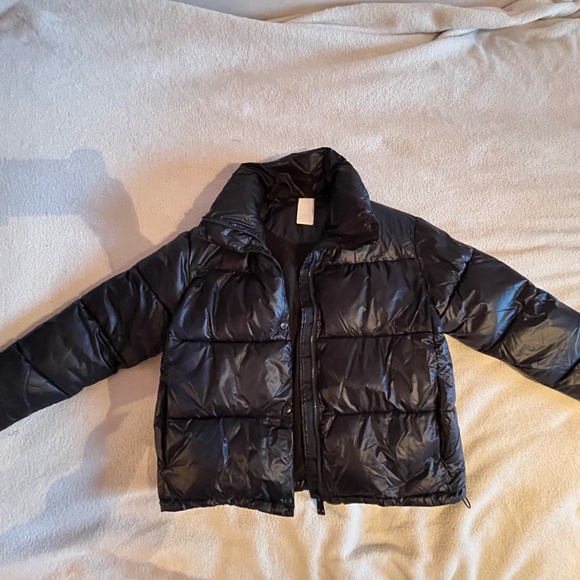 NOIZE Women’s Navy Blue Puffer Jacket - Picture 2 of 8